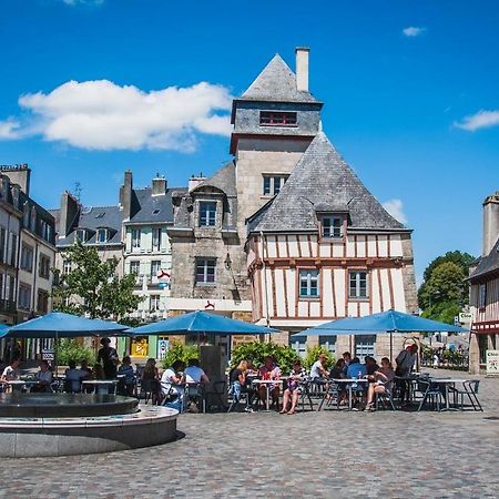Apartamento Quimper: T3 avec vue cathédrale proche gare Exterior foto