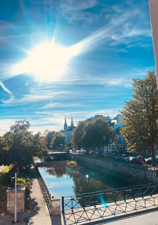Apartamento Quimper: T3 avec vue cathédrale proche gare Exterior foto