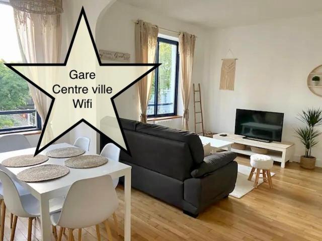 Apartamento Quimper: T3 avec vue cathédrale proche gare Exterior foto